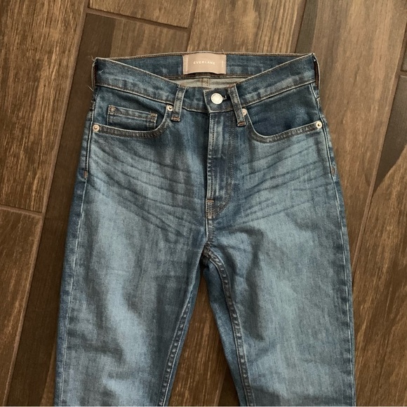 Everlane The High Rise Skinny Jean Ankle Length Sz 23 - Picture 3 of 7